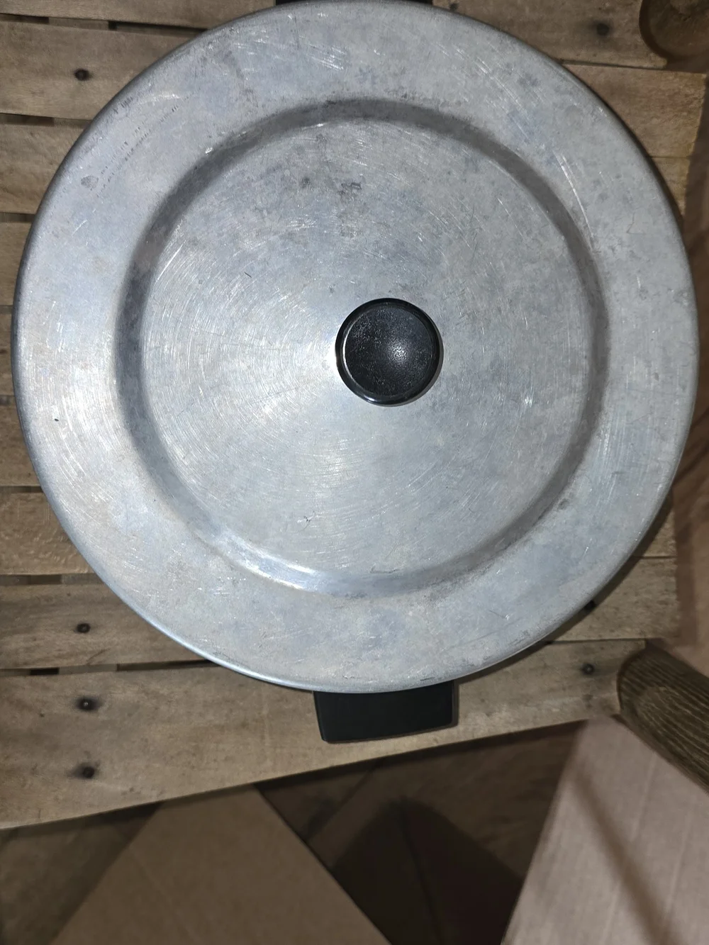 Vintage Wear Ever 5qt Aluminum Stock Pot with Lid .
